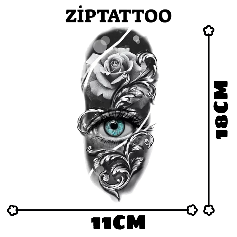 Zehirli Çiçek - Orta Boy Dövme